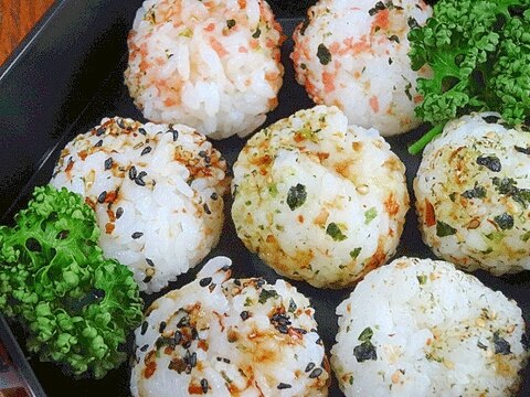 おでかけに☆ オシャレな「手毬おにぎり」